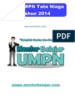 Soal UMPN Tata Niaga 2014