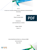 Tarea 1 Interpretar Conceptos y Bloques de Los Sistemas de Instrumentación Electrónica