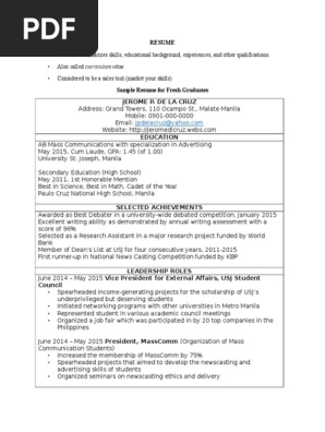 Resume