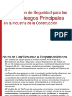 Capacitacion de Seguridad Para Los 4 Riesgos