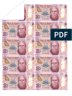 Billetes 50 Pesos