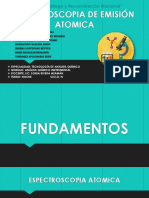 Espectroscopia de Emisión Atomica