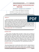 Analisis Del Proceso de Llenado de Empaques Asepticos Tipo Brik