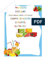 Proyecto Escolar de Nutricion