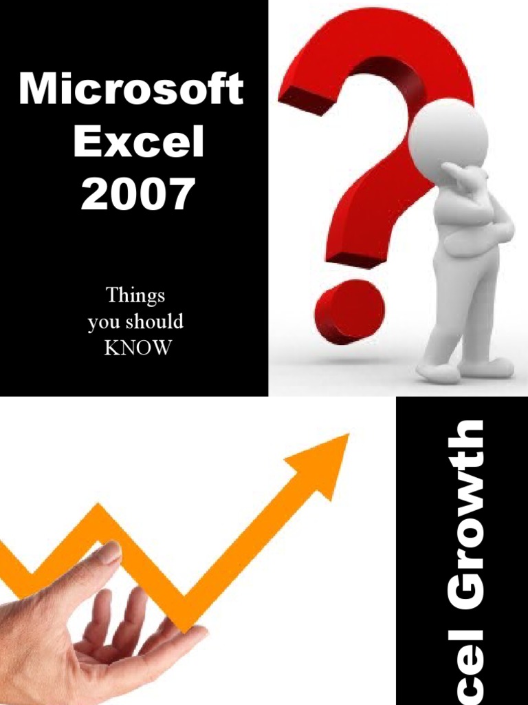 Microsoft Excel 2007 Key Features Guide | PDF | Microsoft Excel ...