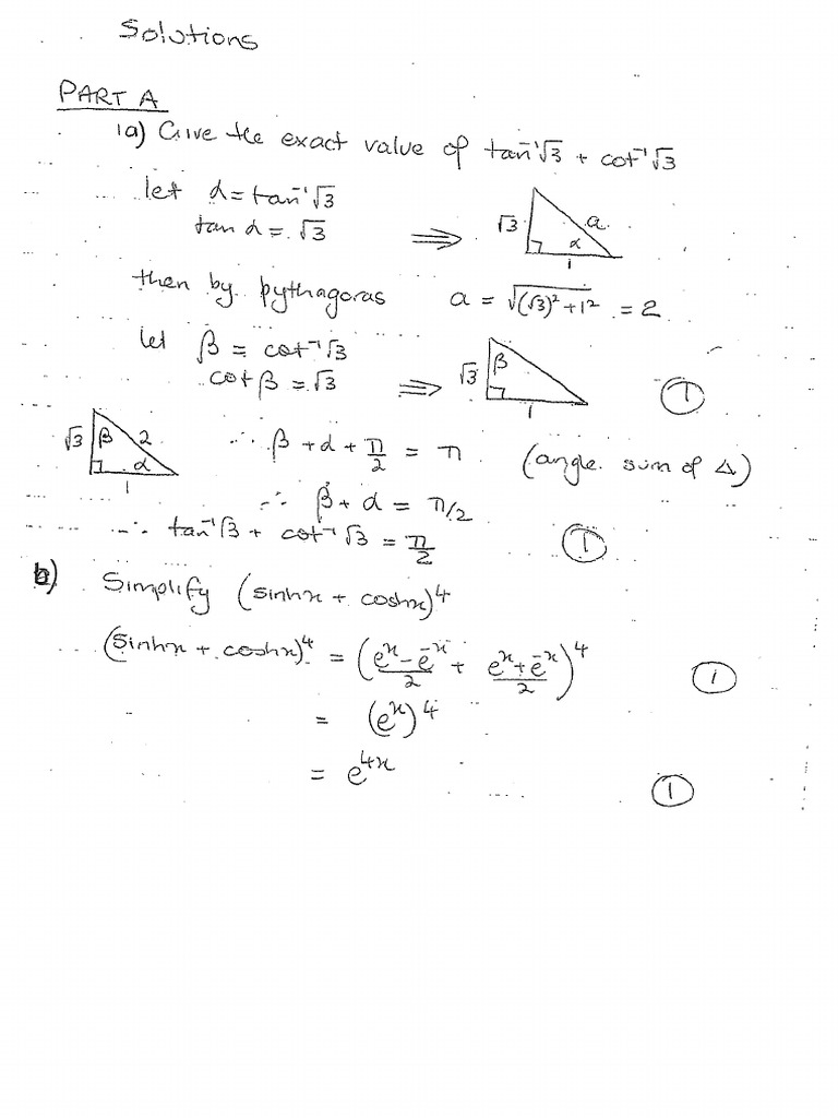 Sample Final Exam Solutions Pdf