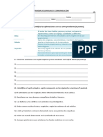 PRUEBA DE Lenguaje5°