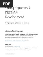 Spring Framework REST API Development - A Complete Blueprint - Second Edition - Fourth Revision