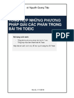 Tong Hop Nhung Phuong Phap Giai Cac Phan Trong Bai Thi Toeic - NQT