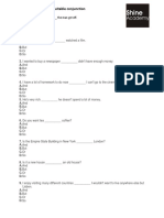 Fill in the blanks with suitable conjunctions quiz