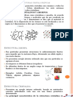 I. Estructuras Cristalinas