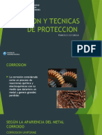 Corrosion y Tecnicas de Proteccion
