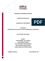 Caso Reprobación y Motivación