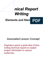 Lec 4 Technical Report Elements