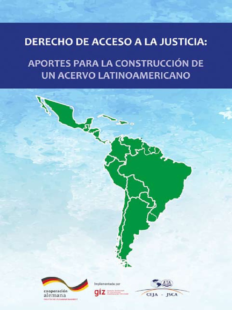 El Derecho de Acceso a La Justicia. | Debido al proceso | Justicia ...
