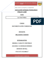 Factura Trabajo