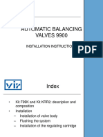 Automatic Balancing Valves 9900 Rev 1