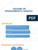 Esquema de Ordenamiento Urbano