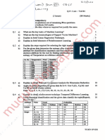 Be-Comps Sem8 ML May16