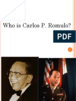Carlos P. Romulo 1