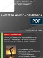 Anestesia Ginecoobstetrica