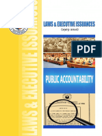 Laws & Executive Issuances: Public Accountability (1903-2010)