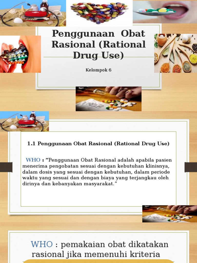 Panduan Penggunaan Obat Rasional | PDF