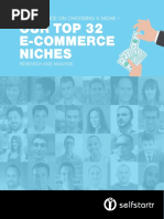 Expert Advice On Choosing A Niche Our Top 32 e Commerce Niches Research and Analysis