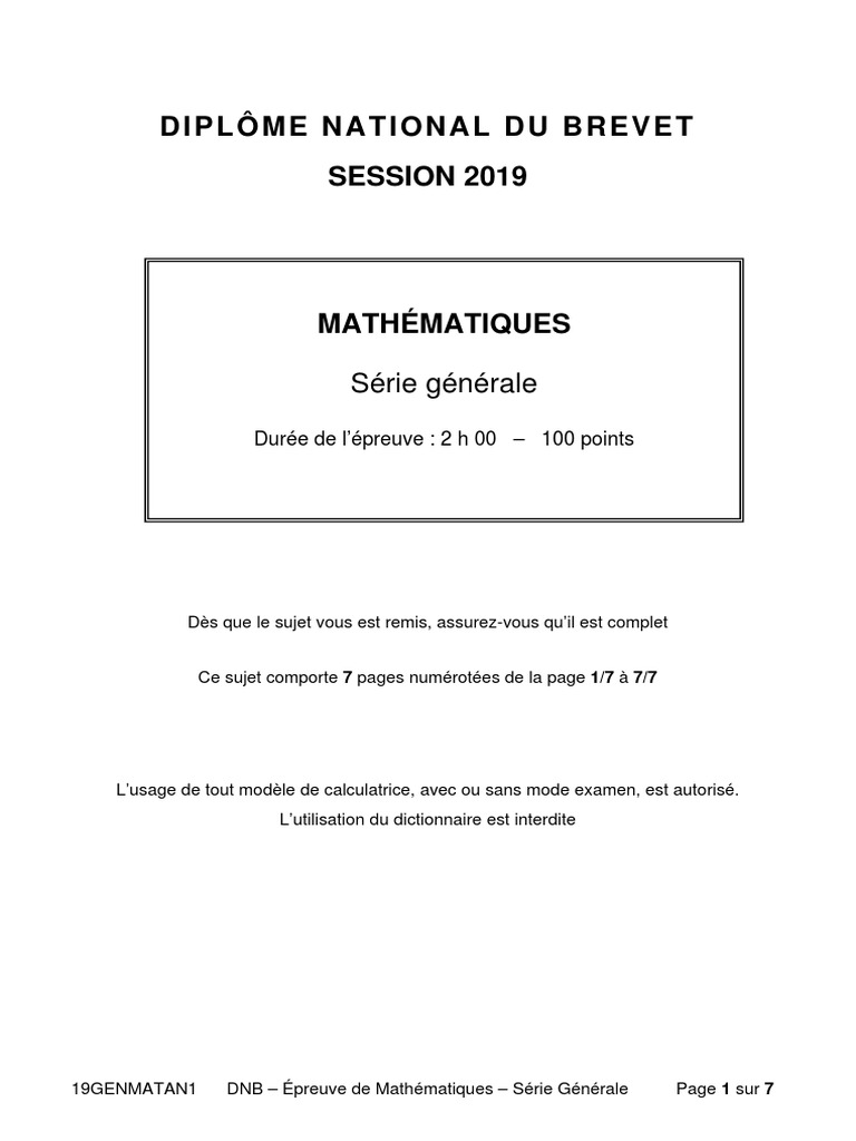 Comment Retrouver Ses Notes Du Brevet 2019
