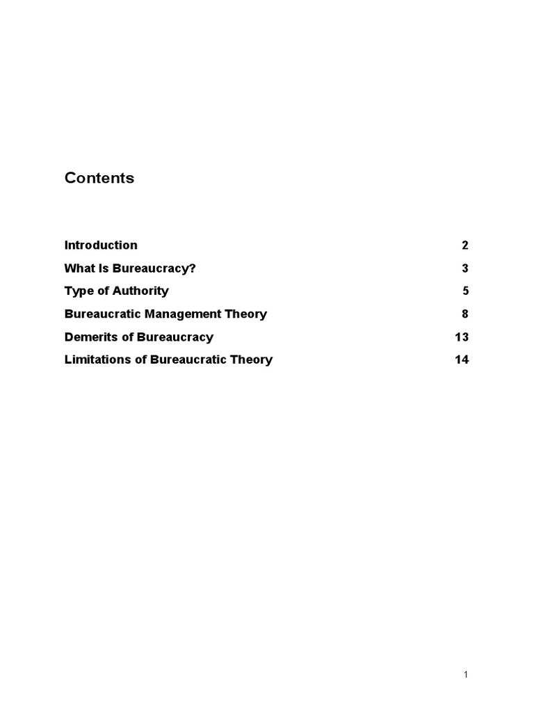Understanding Bureaucracy | PDF | Bureaucracy | Max Weber