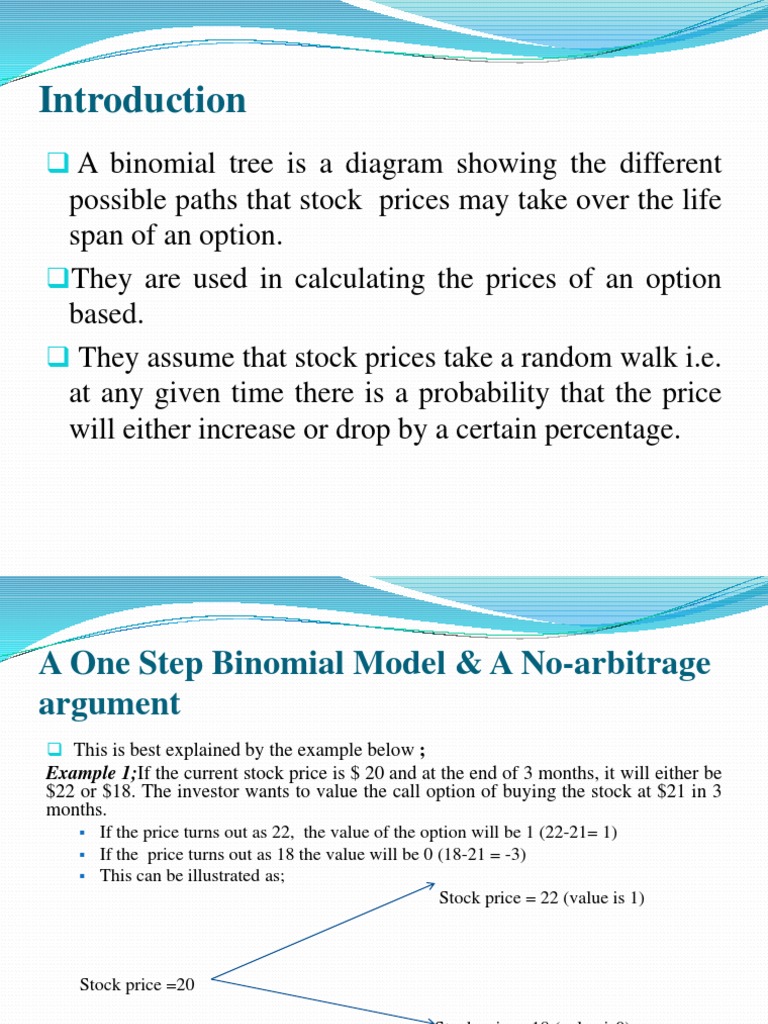 Binomial Tree | PDF | Greeks (Finance) | Option (Finance)