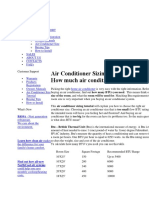 Air Conditioner Sizing Tutorial. How Much Air Conditioner BTU's I Need?