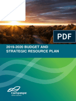 Annual Budget Strategic Resource Plan 2019 2020
