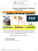 Conduction, Convection, And Radiation - 3 Modes of Heat Transfer