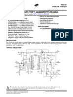 Bias Power Supply For TV and Monitor TFT LCD Panels: Features