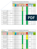 Matriz Identificacion Peligros Evaluacion Control de Riesgos PDF