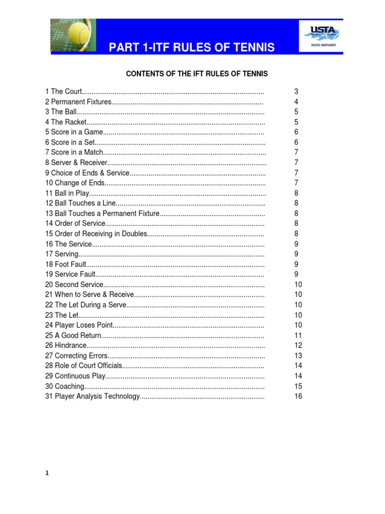 part-1-itf-rules-of-tennis-pdf-games-of-physical-skill-leisure