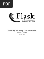 Flask-Sqlalchemy Documentation: Release 2.3.2.dev