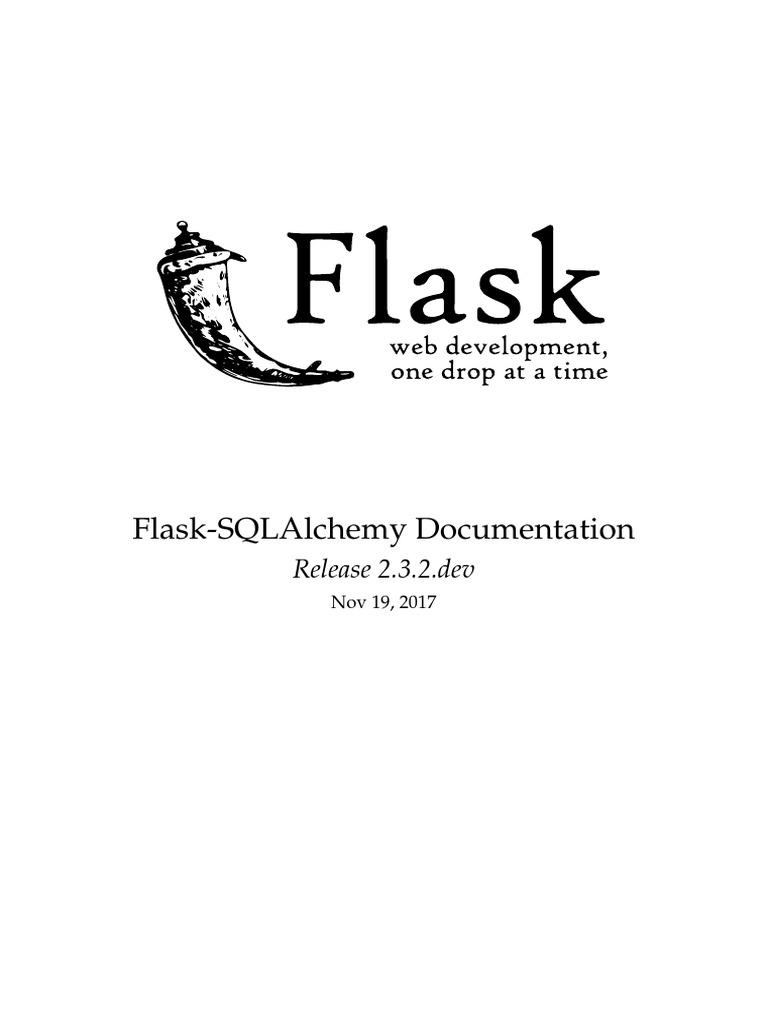 FlaskSqlalchemy Documentation Release 2.3.2.dev PDF Class