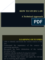 How To Study Law