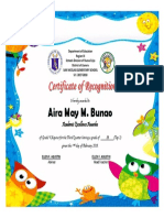 Aira May M. Bunao: Academic Excellence Awardee