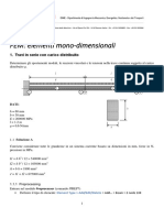 Lab1. Calcolo Matriciale (ANSYS) PDF