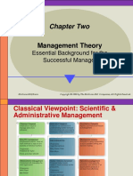 Chapter Two: Management Theory