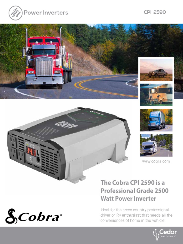 Cobra CPIA20 Remote Switch for Cobra Inverters