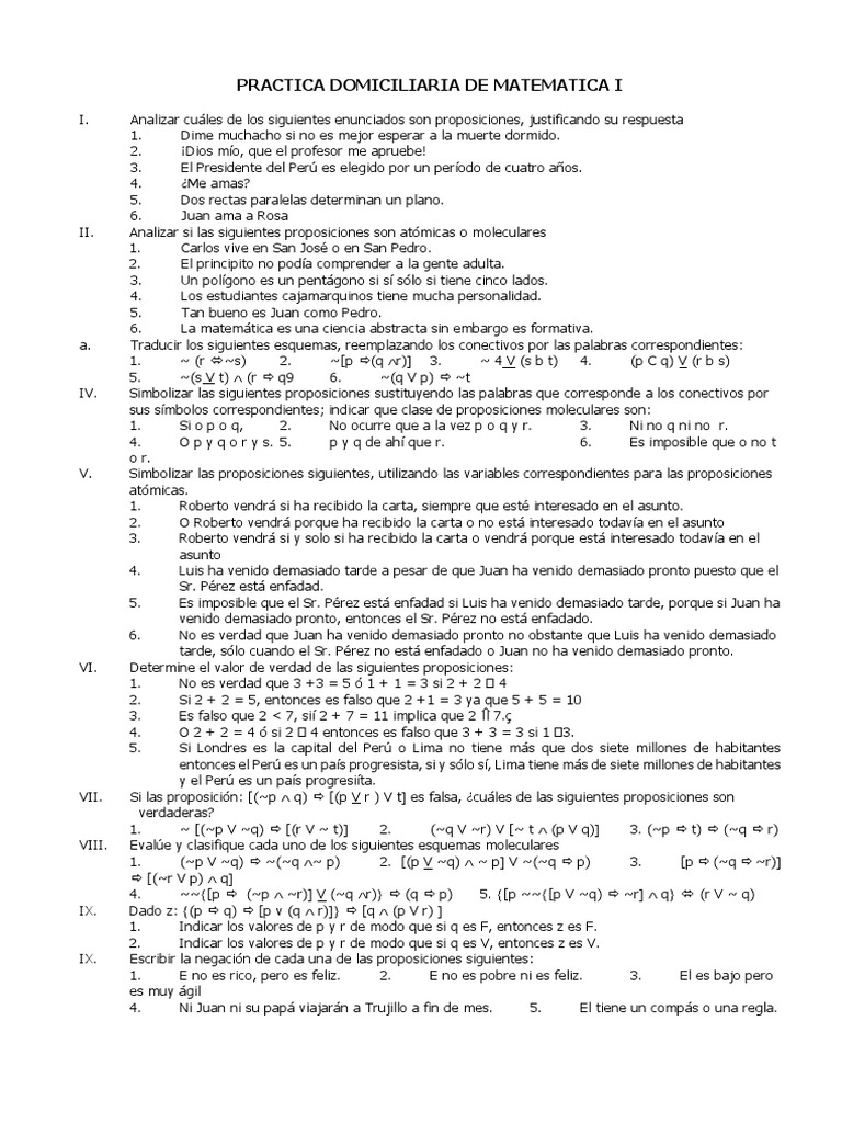 Ejercicios de Conjuntos para Segundo de Secundaria | PDF | Si y solo si ...