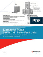 Domestic Pump: Series CM Boiler Feed Units