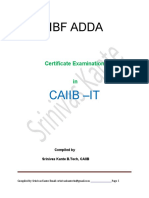 Caiib Information Technology