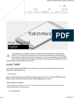 How To Install TWRP 2 PDF