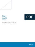 OneFS Web Administration Guide PDF