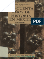 Cincuenta Anos de Historia en Mexico en El Cincuentenario Del Centro de Estudios Historicos 877005